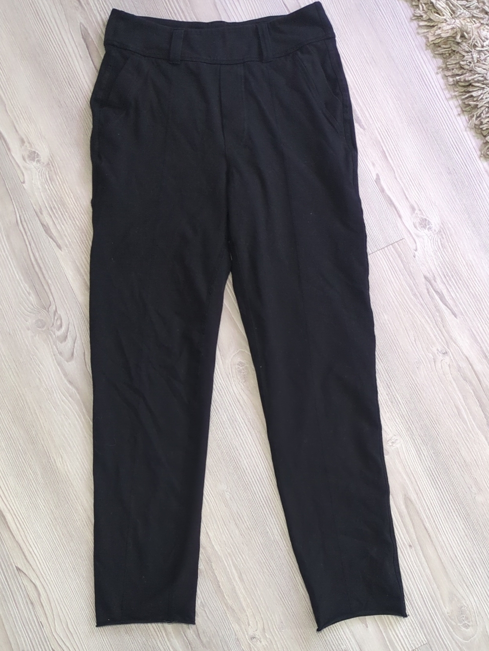 Frank & Eileen Black Knit Leggings Pants USA Lab600 XS Million Dollar Pants